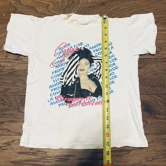 Vintage Selena Youth Kids shirt Size Small/medium Single Stitch Rare Unique - Picture 4 of 6